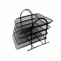 Music 555 4 Tier Mesh Wire Document Tray | Durable Filing Solution