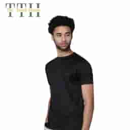 TTH Mobilitee Round Neck T Shirt Black