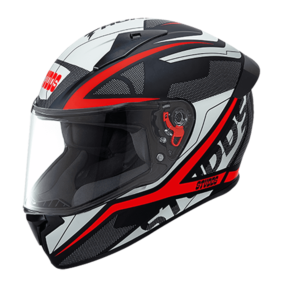 Studds Thunder D4 With Clear Visor Black N2 L Helmet