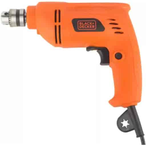 Black + Decker Grip Drill (6.5 mm Chuck Size)