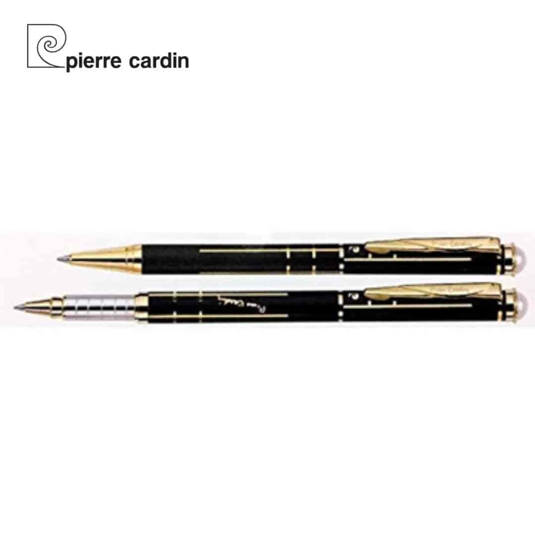 Pierre Cardian Pearl Set - Gold Ball & Roller Pen | Luxurious Gift